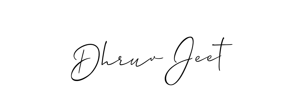 Best and Professional Signature Style for Dhruv Jeet. Allison_Script Best Signature Style Collection. Dhruv Jeet signature style 2 images and pictures png