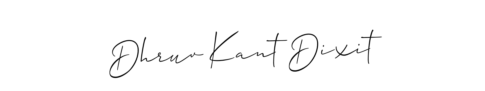 How to Draw Dhruv Kant Dixit signature style? Allison_Script is a latest design signature styles for name Dhruv Kant Dixit. Dhruv Kant Dixit signature style 2 images and pictures png