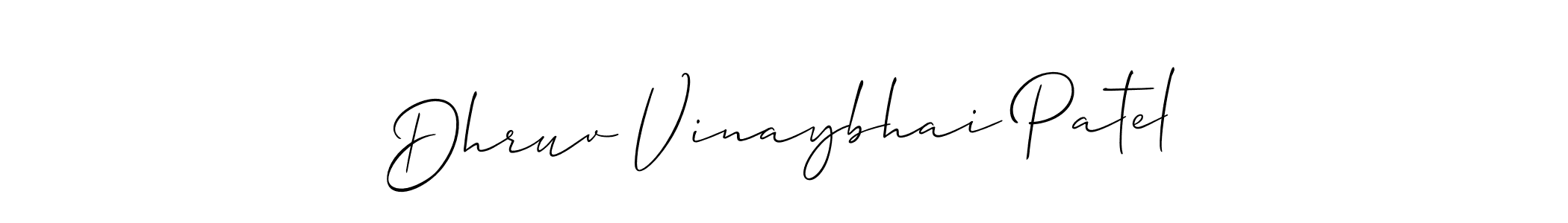 Best and Professional Signature Style for Dhruv Vinaybhai Patel. Allison_Script Best Signature Style Collection. Dhruv Vinaybhai Patel signature style 2 images and pictures png