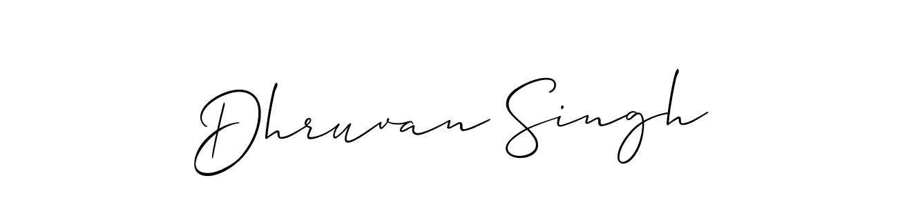 Make a beautiful signature design for name Dhruvan Singh. Use this online signature maker to create a handwritten signature for free. Dhruvan Singh signature style 2 images and pictures png