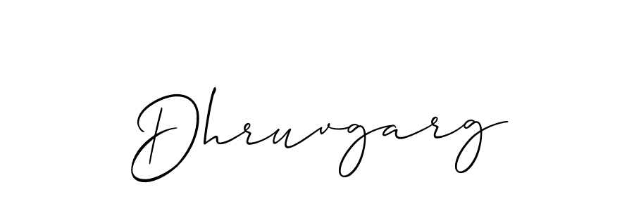 Design your own signature with our free online signature maker. With this signature software, you can create a handwritten (Allison_Script) signature for name Dhruvgarg. Dhruvgarg signature style 2 images and pictures png
