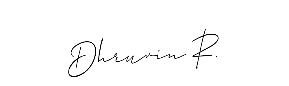 You can use this online signature creator to create a handwritten signature for the name Dhruvin R.. This is the best online autograph maker. Dhruvin R. signature style 2 images and pictures png