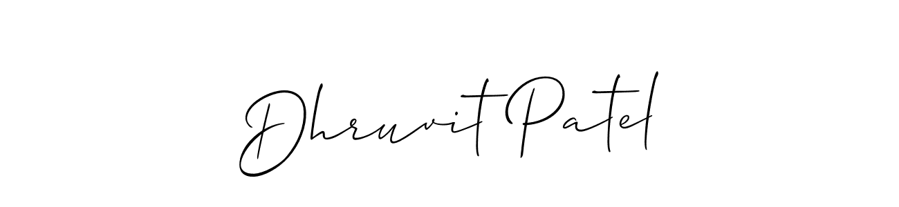 See photos of Dhruvit Patel official signature by Spectra . Check more albums & portfolios. Read reviews & check more about Allison_Script font. Dhruvit Patel signature style 2 images and pictures png