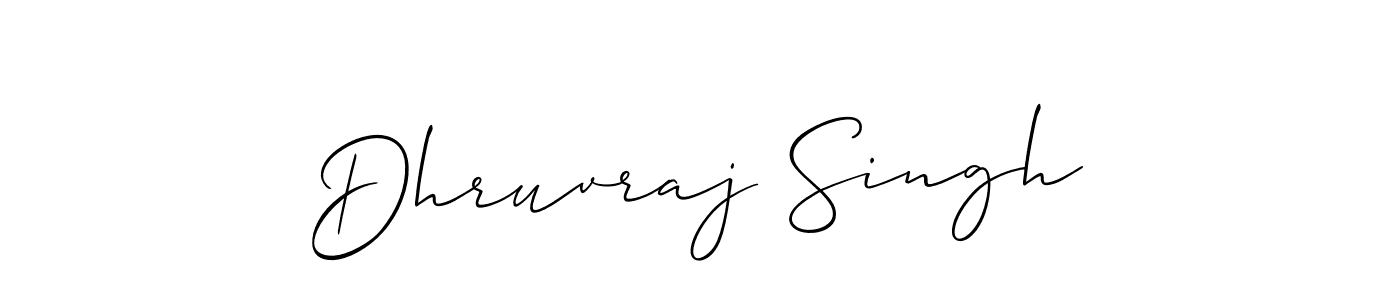 Also You can easily find your signature by using the search form. We will create Dhruvraj Singh name handwritten signature images for you free of cost using Allison_Script sign style. Dhruvraj Singh signature style 2 images and pictures png