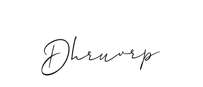 You can use this online signature creator to create a handwritten signature for the name Dhruvrp. This is the best online autograph maker. Dhruvrp signature style 2 images and pictures png