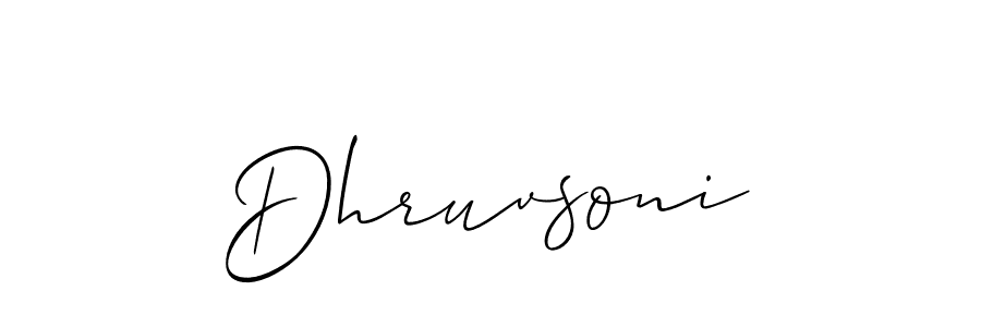 This is the best signature style for the Dhruvsoni name. Also you like these signature font (Allison_Script). Mix name signature. Dhruvsoni signature style 2 images and pictures png