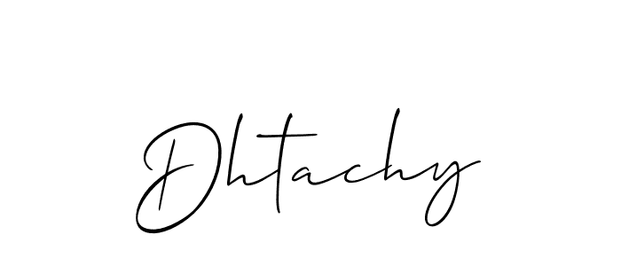 Similarly Allison_Script is the best handwritten signature design. Signature creator online .You can use it as an online autograph creator for name Dhtachy. Dhtachy signature style 2 images and pictures png