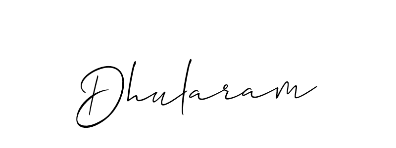 You can use this online signature creator to create a handwritten signature for the name Dhularam. This is the best online autograph maker. Dhularam signature style 2 images and pictures png