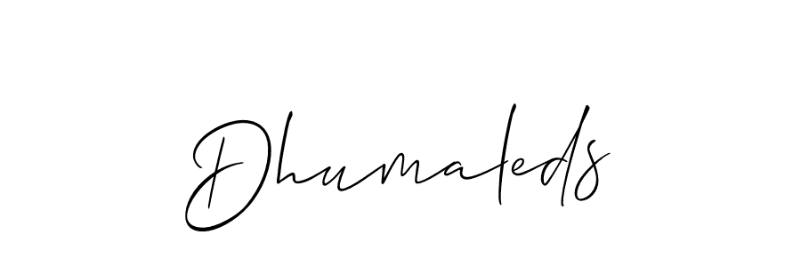 Here are the top 10 professional signature styles for the name Dhumaleds. These are the best autograph styles you can use for your name. Dhumaleds signature style 2 images and pictures png