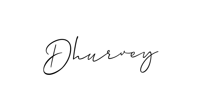 How to Draw Dhurvey signature style? Allison_Script is a latest design signature styles for name Dhurvey. Dhurvey signature style 2 images and pictures png
