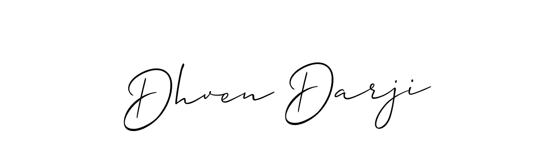 You can use this online signature creator to create a handwritten signature for the name Dhven Darji. This is the best online autograph maker. Dhven Darji signature style 2 images and pictures png