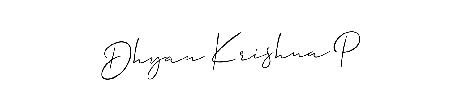 Here are the top 10 professional signature styles for the name Dhyan Krishna P. These are the best autograph styles you can use for your name. Dhyan Krishna P signature style 2 images and pictures png