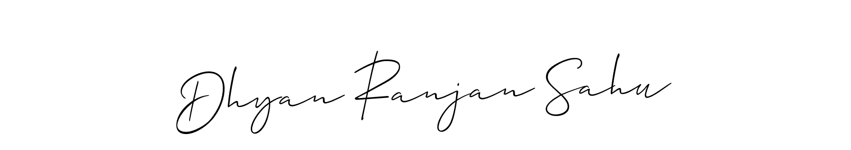 The best way (Allison_Script) to make a short signature is to pick only two or three words in your name. The name Dhyan Ranjan Sahu include a total of six letters. For converting this name. Dhyan Ranjan Sahu signature style 2 images and pictures png