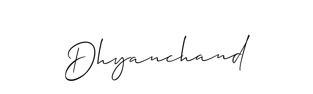 The best way (Allison_Script) to make a short signature is to pick only two or three words in your name. The name Dhyanchand include a total of six letters. For converting this name. Dhyanchand signature style 2 images and pictures png