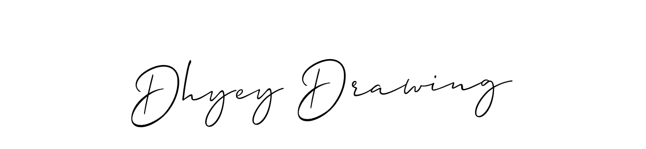 Make a beautiful signature design for name Dhyey Drawing. Use this online signature maker to create a handwritten signature for free. Dhyey Drawing signature style 2 images and pictures png