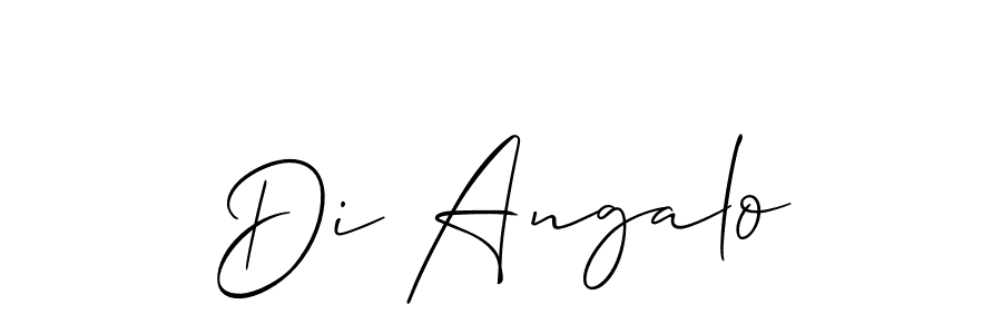 See photos of Di Angalo official signature by Spectra . Check more albums & portfolios. Read reviews & check more about Allison_Script font. Di Angalo signature style 2 images and pictures png