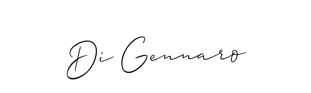 The best way (Allison_Script) to make a short signature is to pick only two or three words in your name. The name Di Gennaro include a total of six letters. For converting this name. Di Gennaro signature style 2 images and pictures png