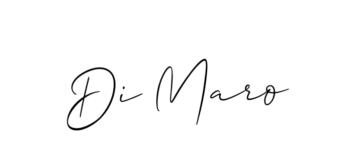 It looks lik you need a new signature style for name Di Maro. Design unique handwritten (Allison_Script) signature with our free signature maker in just a few clicks. Di Maro signature style 2 images and pictures png
