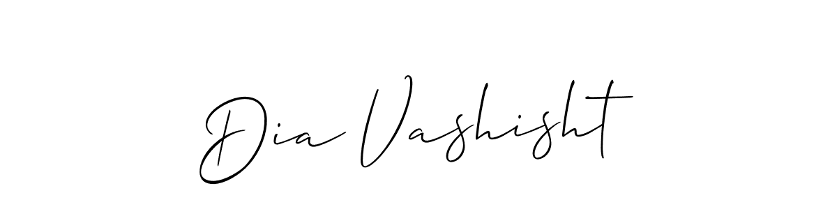 Check out images of Autograph of Dia Vashisht name. Actor Dia Vashisht Signature Style. Allison_Script is a professional sign style online. Dia Vashisht signature style 2 images and pictures png