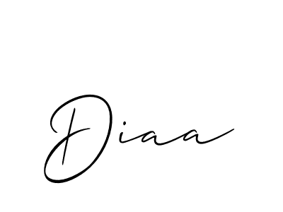 How to Draw Diaa signature style? Allison_Script is a latest design signature styles for name Diaa. Diaa signature style 2 images and pictures png