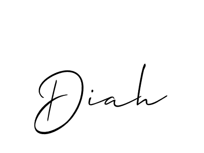 How to Draw Diah signature style? Allison_Script is a latest design signature styles for name Diah. Diah signature style 2 images and pictures png