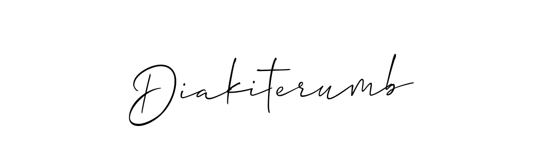 This is the best signature style for the Diakiterumb name. Also you like these signature font (Allison_Script). Mix name signature. Diakiterumb signature style 2 images and pictures png
