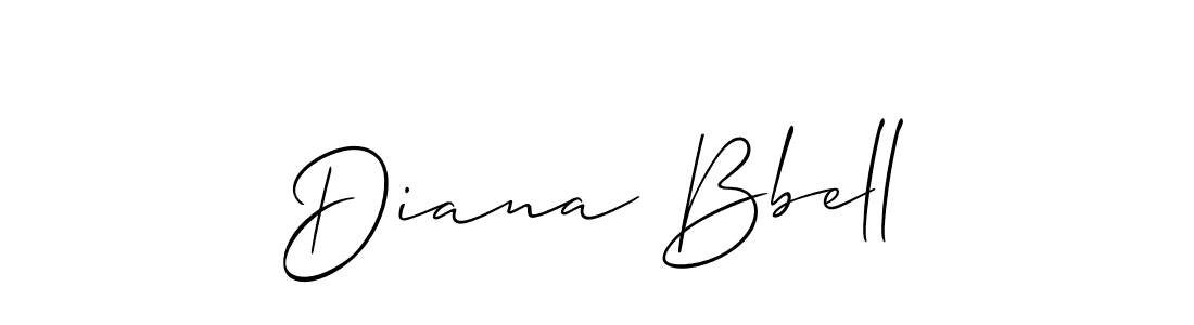 You can use this online signature creator to create a handwritten signature for the name Diana Bbell. This is the best online autograph maker. Diana Bbell signature style 2 images and pictures png