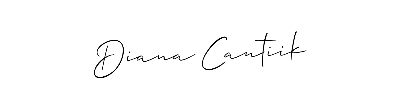 Once you've used our free online signature maker to create your best signature Allison_Script style, it's time to enjoy all of the benefits that Diana Cantiik name signing documents. Diana Cantiik signature style 2 images and pictures png