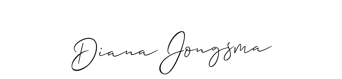 Best and Professional Signature Style for Diana Jongsma. Allison_Script Best Signature Style Collection. Diana Jongsma signature style 2 images and pictures png
