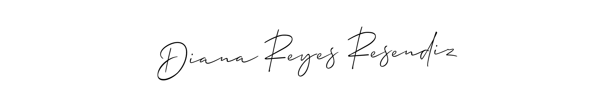 Best and Professional Signature Style for Diana Reyes Resendiz. Allison_Script Best Signature Style Collection. Diana Reyes Resendiz signature style 2 images and pictures png