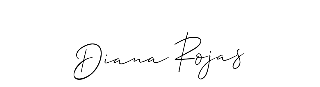 Create a beautiful signature design for name Diana Rojas. With this signature (Allison_Script) fonts, you can make a handwritten signature for free. Diana Rojas signature style 2 images and pictures png