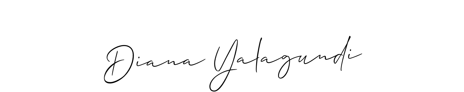 This is the best signature style for the Diana Yalagundi name. Also you like these signature font (Allison_Script). Mix name signature. Diana Yalagundi signature style 2 images and pictures png