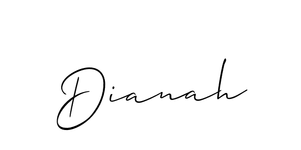 You can use this online signature creator to create a handwritten signature for the name Dianah. This is the best online autograph maker. Dianah signature style 2 images and pictures png