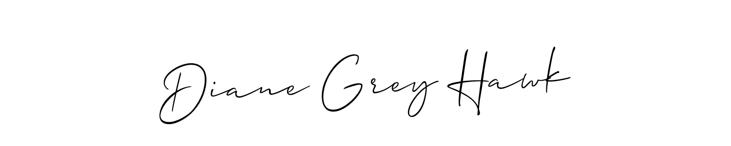 Once you've used our free online signature maker to create your best signature Allison_Script style, it's time to enjoy all of the benefits that Diane Grey Hawk name signing documents. Diane Grey Hawk signature style 2 images and pictures png