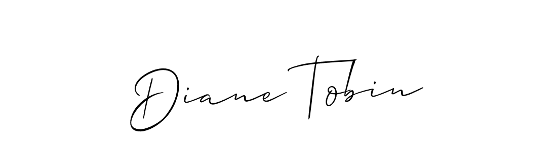 Allison_Script is a professional signature style that is perfect for those who want to add a touch of class to their signature. It is also a great choice for those who want to make their signature more unique. Get Diane Tobin name to fancy signature for free. Diane Tobin signature style 2 images and pictures png