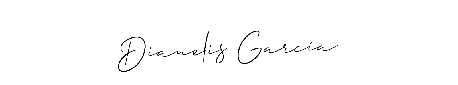 Make a beautiful signature design for name Dianelis García. Use this online signature maker to create a handwritten signature for free. Dianelis García signature style 2 images and pictures png