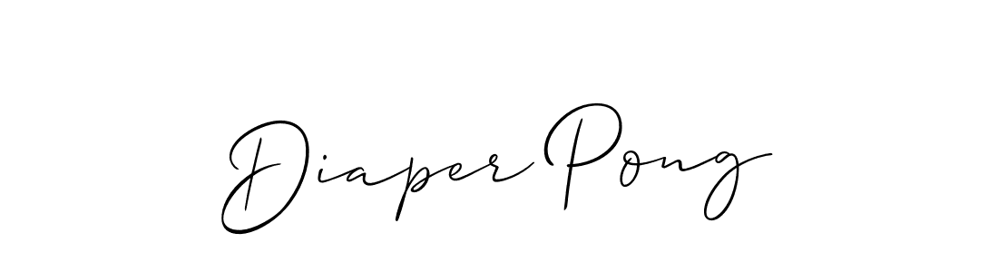 Make a beautiful signature design for name Diaper Pong. Use this online signature maker to create a handwritten signature for free. Diaper Pong signature style 2 images and pictures png