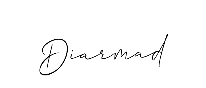 You should practise on your own different ways (Allison_Script) to write your name (Diarmad) in signature. don't let someone else do it for you. Diarmad signature style 2 images and pictures png