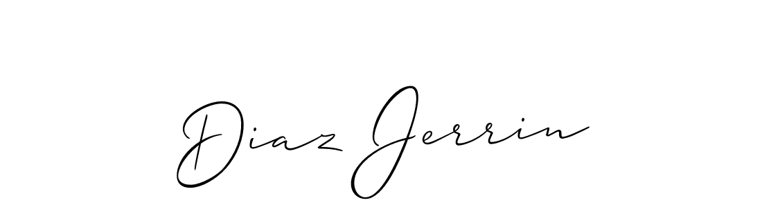 See photos of Diaz Jerrin official signature by Spectra . Check more albums & portfolios. Read reviews & check more about Allison_Script font. Diaz Jerrin signature style 2 images and pictures png