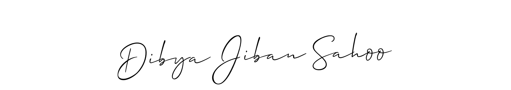 Once you've used our free online signature maker to create your best signature Allison_Script style, it's time to enjoy all of the benefits that Dibya Jiban Sahoo name signing documents. Dibya Jiban Sahoo signature style 2 images and pictures png