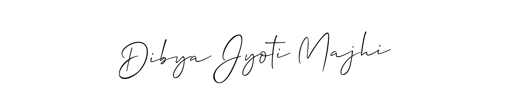 Best and Professional Signature Style for Dibya Jyoti Majhi. Allison_Script Best Signature Style Collection. Dibya Jyoti Majhi signature style 2 images and pictures png