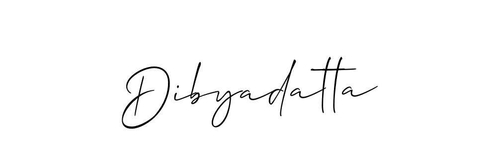 Once you've used our free online signature maker to create your best signature Allison_Script style, it's time to enjoy all of the benefits that Dibyadatta name signing documents. Dibyadatta signature style 2 images and pictures png