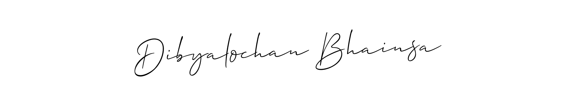 Once you've used our free online signature maker to create your best signature Allison_Script style, it's time to enjoy all of the benefits that Dibyalochan Bhainsa name signing documents. Dibyalochan Bhainsa signature style 2 images and pictures png