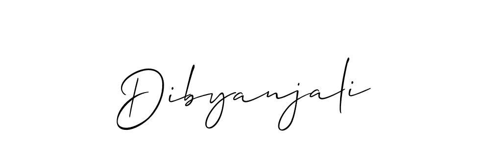 You should practise on your own different ways (Allison_Script) to write your name (Dibyanjali) in signature. don't let someone else do it for you. Dibyanjali signature style 2 images and pictures png