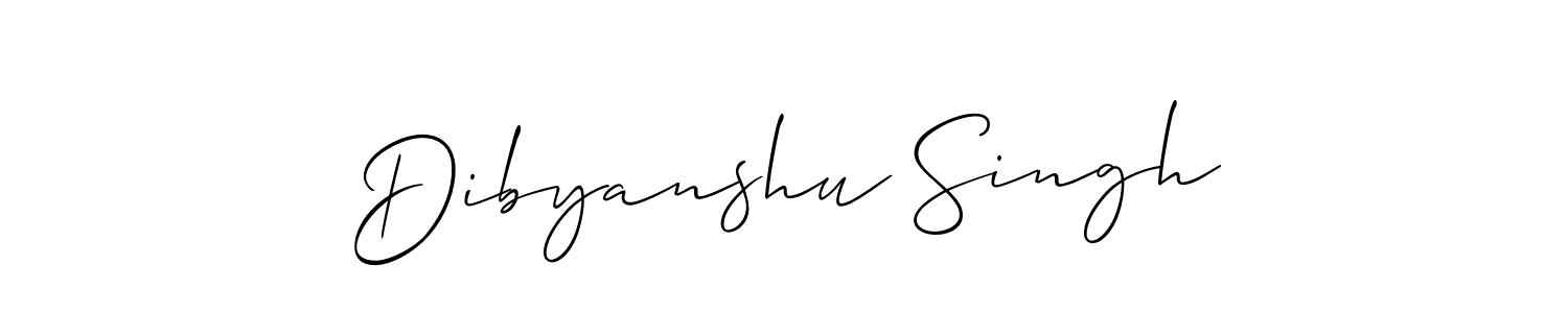 Also You can easily find your signature by using the search form. We will create Dibyanshu Singh name handwritten signature images for you free of cost using Allison_Script sign style. Dibyanshu Singh signature style 2 images and pictures png