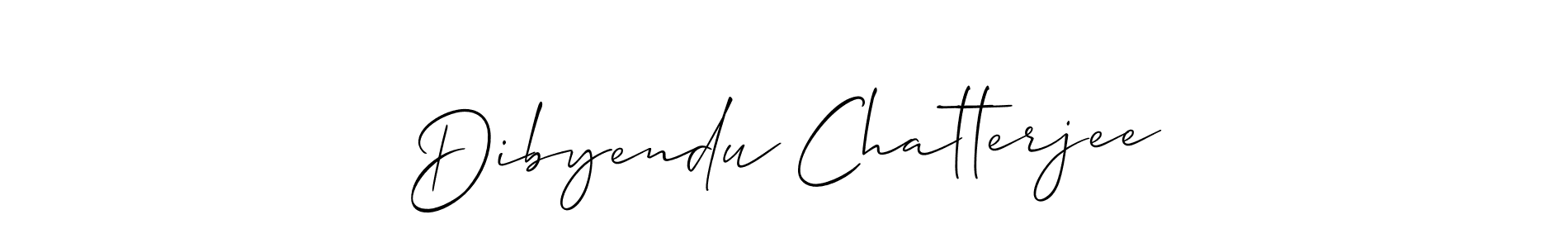 Dibyendu Chatterjee stylish signature style. Best Handwritten Sign (Allison_Script) for my name. Handwritten Signature Collection Ideas for my name Dibyendu Chatterjee. Dibyendu Chatterjee signature style 2 images and pictures png