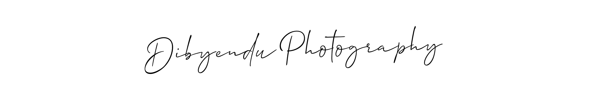 The best way (Allison_Script) to make a short signature is to pick only two or three words in your name. The name Dibyendu Photography include a total of six letters. For converting this name. Dibyendu Photography signature style 2 images and pictures png