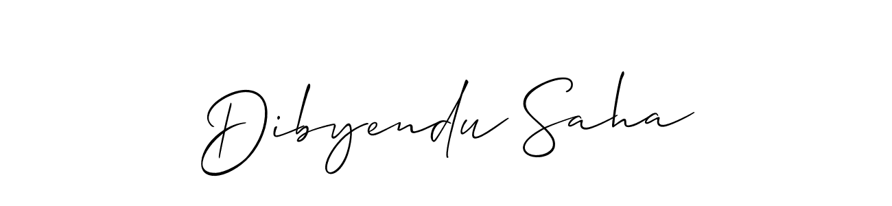 Make a beautiful signature design for name Dibyendu Saha. Use this online signature maker to create a handwritten signature for free. Dibyendu Saha signature style 2 images and pictures png