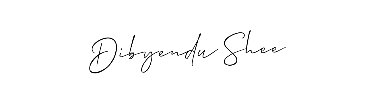 This is the best signature style for the Dibyendu Shee name. Also you like these signature font (Allison_Script). Mix name signature. Dibyendu Shee signature style 2 images and pictures png