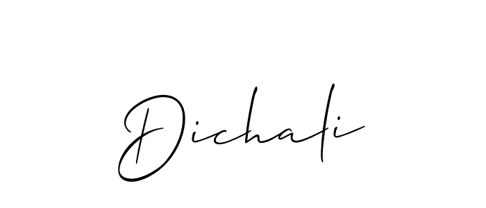 Once you've used our free online signature maker to create your best signature Allison_Script style, it's time to enjoy all of the benefits that Dichali name signing documents. Dichali signature style 2 images and pictures png